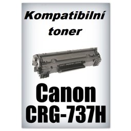 Kompatibilní toner Canon CRG-737H - black