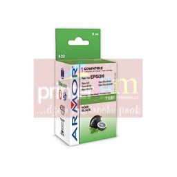 ink-jet pro Epson Stylus S22 černý, 9 ml, komp.s T128140