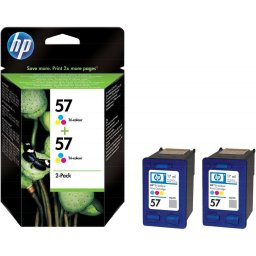 HP C9503A (57+57) - originální náplně