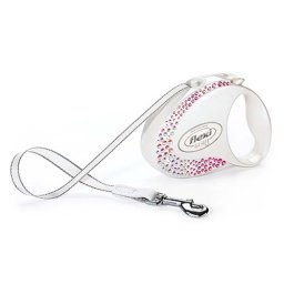 flexi Glam Composition popruh S 3m bílé 12kg SWAROVSKI®