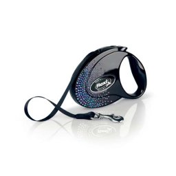 flexi Glam Splash Mystic popruh M 5m černé 25kg SWAROVSKI®