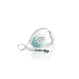 flexi Glam Splash Ocean popruh S 3m bílé 12kg SWAROVSKI®