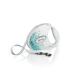flexi Glam Splash Ocean popruh M 5m bílé 25kg SWAROVSKI®