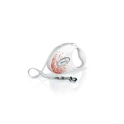 flexi Glam Splash Orient popruh S 3m bílé 12kg SWAROVSKI®