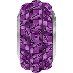 Přívěsek Square Slim BeCharmed Amethyst
