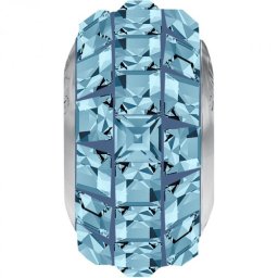 Přívěsek Square Slim BeCharmed Aquamarine