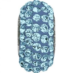 Přívěsek Pavé Slim BeCharmed Aquamarine