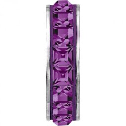 Přívěsek Pavé Stopper BeCharmed Amethyst