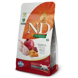N&D Grain Free Cat PUMPKIN Adult Quail Pomegranate 1,5 kg