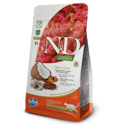 N&D Grain Free Cat QUINOA Skin Coat Herring 1,5 kg