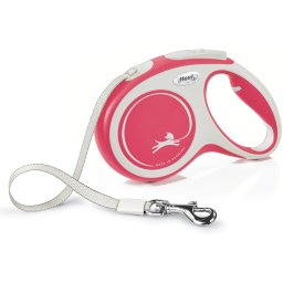 Páskové vodítko Flexi COMFORT M 5 m, 25 kg různé barvy Barva: červená