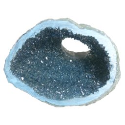 PENN PLAX Geoda safírově modrá 12x9x9,5cm dekorace