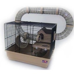 COBBYS PET RODDY NATUR TUNNEL I klec pro křečky 40x26x34cm