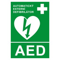 SAMOLEPKA AED DEFIBRILÁTOR