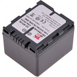 Baterie T6 Power VW-VBD140, CGA-DU14E/1B, DZ-BP14S, CGA-DU12, CGA-DU21, CGR-DU06, CGR-DU07 šedá