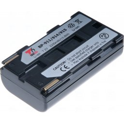 Baterie T6 Power BP-911, BP-911K, BP-914, BP-915, BP-924, BP-925, BP-927, BP-941, černá
