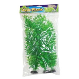PENN PLAX Umělé rostliny 40,6cm zelené 3ks sada