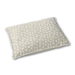 EBI D&D LOVELY PET-BED BEIGE-WHITE ca.100x70x16cm