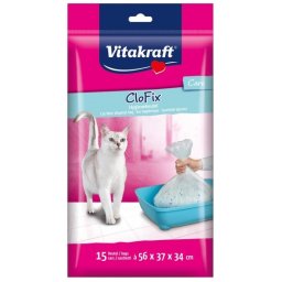Sáčky do toalet Vitakraft CloFix - 15 ks v balení