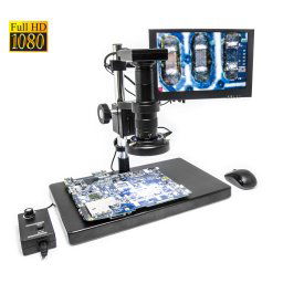 SMART mikroskop ALL-IN-ONE 1080p s monitorem a pokročilým měřením