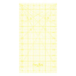Rastrové pravítko 6.5"x12" E6512-YW žluté
