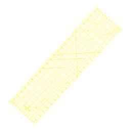 Rastrové pravítko 6.5"x24" E6524-YW žluté