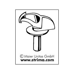 Chapač/kličkař pro overlock B1239-372-000 MAIER