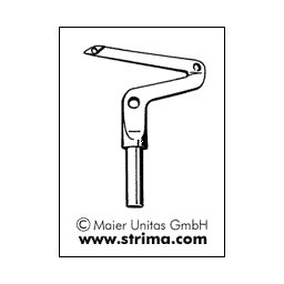Chapač/kličkař pro overlock 2109300 MAIER