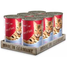 Bewi Cat Meatinis losos - konzerva 6x400 g