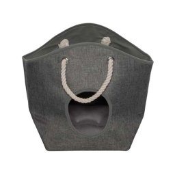 EBI D&D HOMECOLLECTION PET-CAVE LAUNDRY BAG GREY 27x24x38cm
