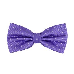 Pánský levandulový motýlek s tečkami