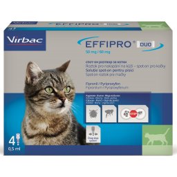 Effipro DUO Spot On Cat 4 x 0,5 ml