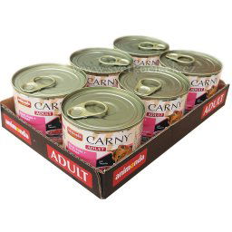Carny Adult MULTIPACK hovězí, krůta a krevety - konzerva 6x200 g