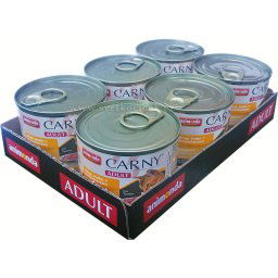 Carny Adult MULTIPACK hovězí, kuře a kachní srdce - konzerva 6x200 g