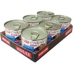 Carny Adult MULTIPACK hovězí a treska s petrželí - konzerva 6x200 g