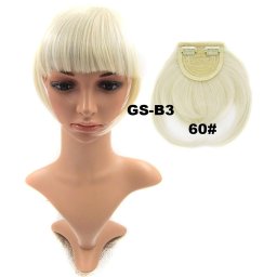 Girlshow Clip in ofina rovná - 60 (ledová blond)