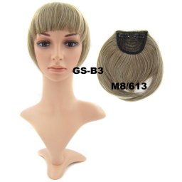 Girlshow Clip in ofina rovná - M8/613 (mix světle hnědá/beach blond)