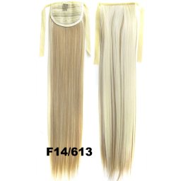 Girlshow Culík, cop rovný na zavazování 57 cm - F14/613 (melír chladně plavá v beach blond)