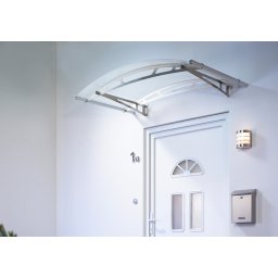 Oblouková stříška Lightline 148 x 91 cm, čirá