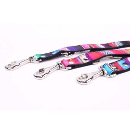 COBBYS PET Vodítko Nylon Mosaic přepínací 16mm/220cm