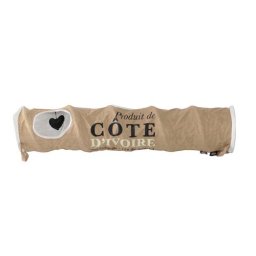 EBI D&D HOMECOLLECTION CAT TUNNEL COTE D IVOIRE 120x25x25cm/JUTE