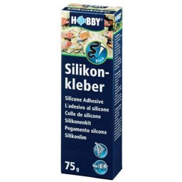 HOBBY Silicone Adhesive, Tube Silikónové lepidlo 75g black černé
