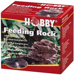 HOBBY Miska na krmení živým hmyzem Feeding Rock 13x14x10 cm