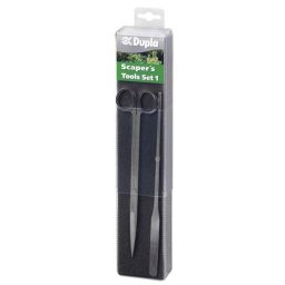 DUPLA Scaper's Tools Set 1 - 270x4 mm pinzeta + nůžky, rovné