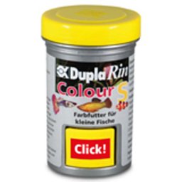 DuplaRin Colour S 65 ml krmivo pro malé ryby, dávkovač