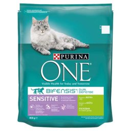 Purina ONE 800g Sensitive s krůtím a rýží