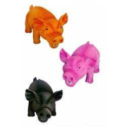 PAPILLON Latex grunting pig 15cm Chrochtající prasátko z latexu