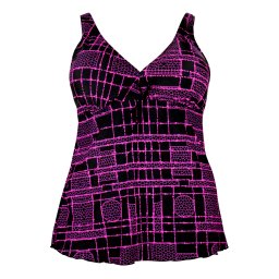 Ada Pink tílko od tankin S136-8 L růžová