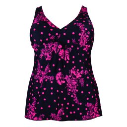 Octavia Pink tankini - vrchní díl S136-8 L růžová