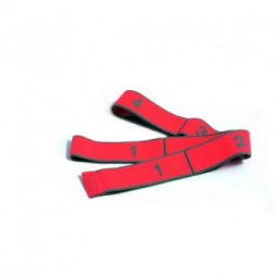 PINOFIT® Stretch Band, korálová, střední zátěž, 1 m